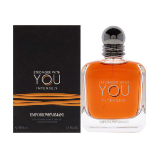 ادوپرفیوم مردانه جورجیو آرمانی100 میل مدل Emporio Armani Stronger With You Intensely